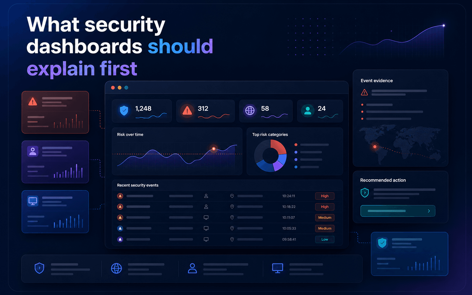 What security dashboards should explain first note preview